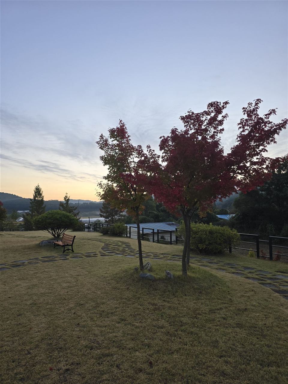 정원과 산책로